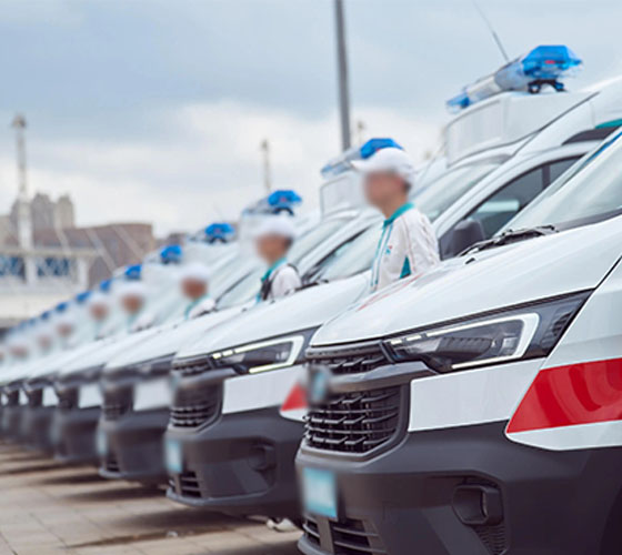 玉屏服务车队展示